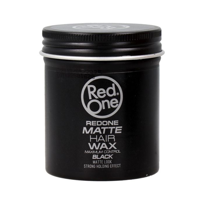 Red One Matte Hair Wax Black 100 ml