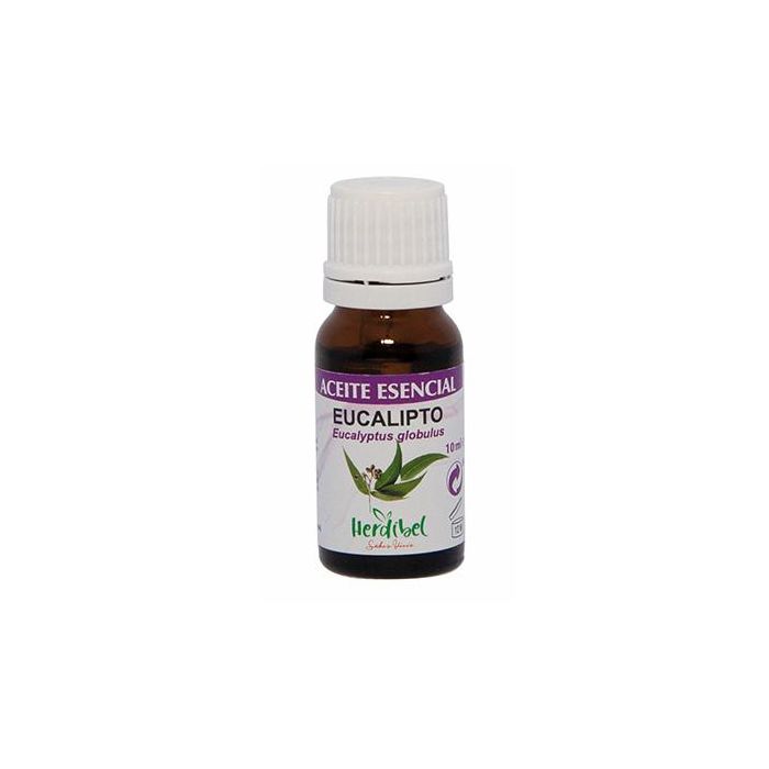 HERDIBEL Eucalipto Aceite Esencial 10ml, Refrescante y Reafirmante para Piel, Aromaterapia y Masajes