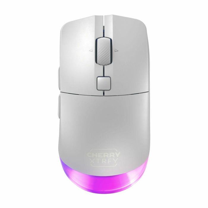 Cherry XTRFY M50 Ratón Inalámbrico Óptico Bluetooth RF Wireless + USB Type-C Blanco 12000 DPI