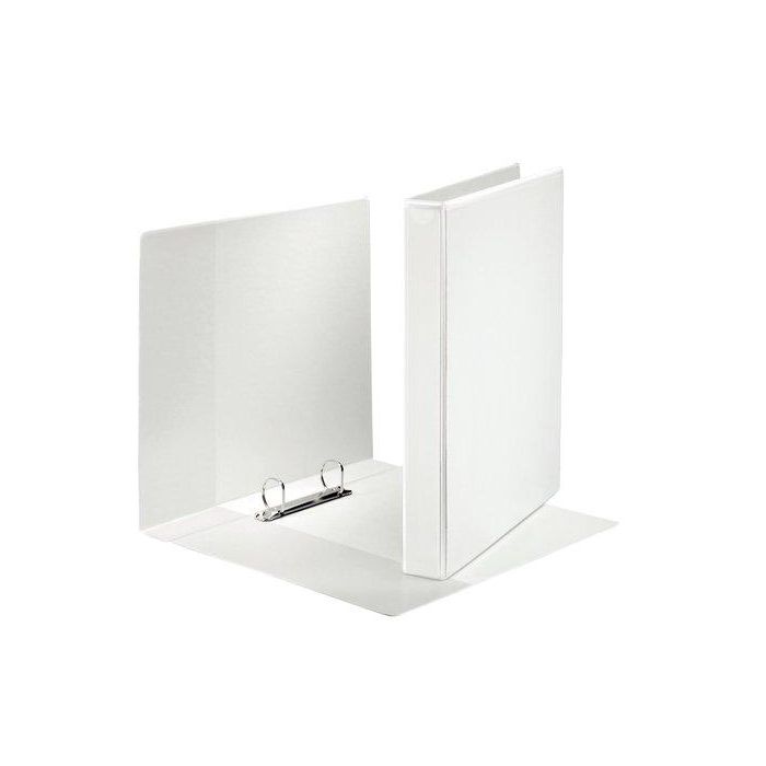 Carpeta Canguro Esselte Pvc Plus A4+ 2 An.Mixtas 25Mm Blanco (1430)