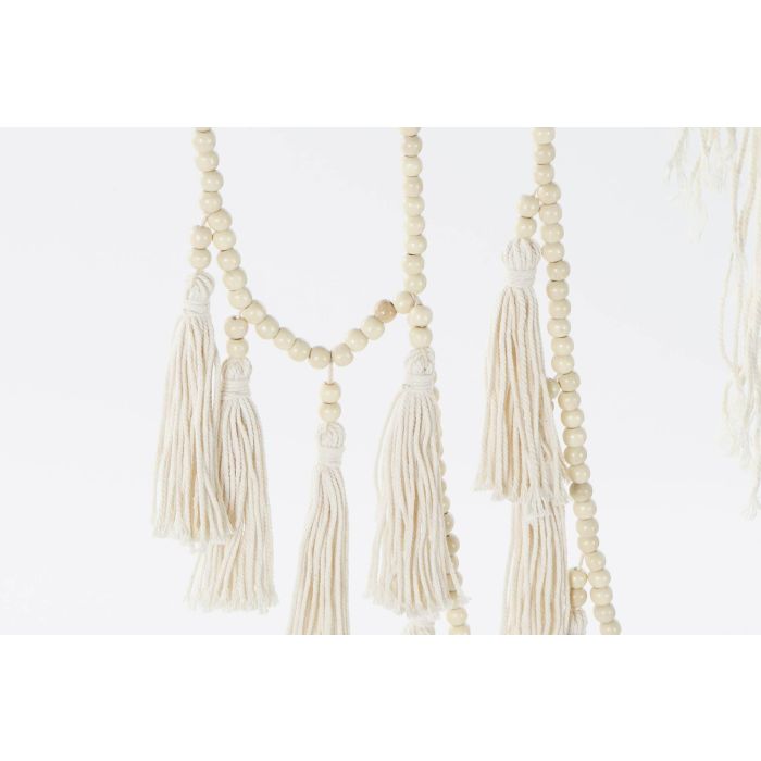 DKD Home Decor Decoración Colgante Boho Day dream Blanco Algodón MDF 150x102x2 cm 2 DKD Home Decor Decoración Colgante Boho Day dream Blanco Algodón MDF 150x102x2 cm 2