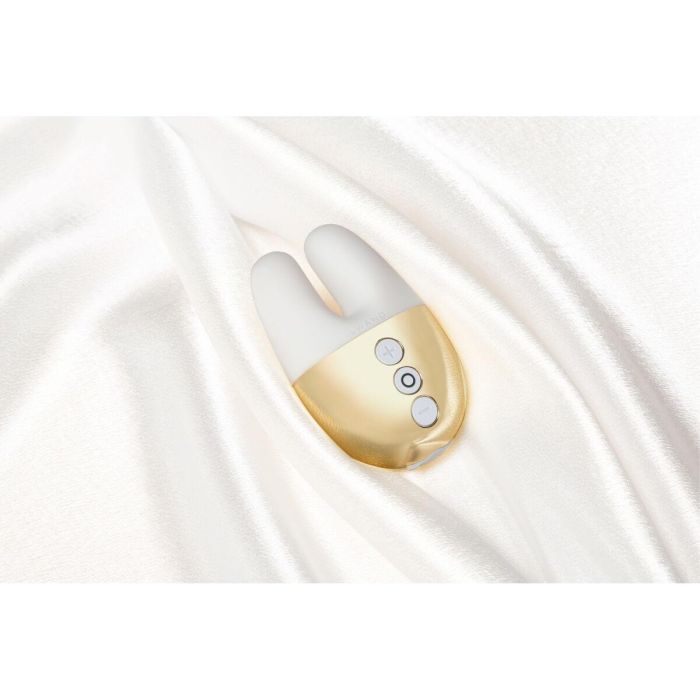 Vibrador Doble Estimulación Le Wand Blanco 12 Vibrador Doble Estimulación Le Wand Blanco 12