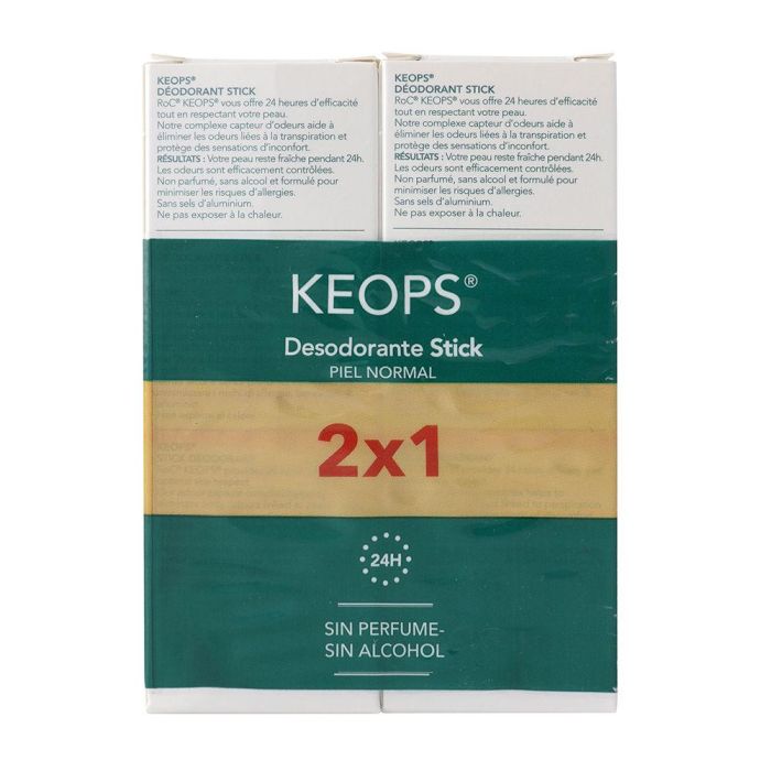 Roc Keops Desodorante Stick Piel Normal Lote 2 Pz 2 Roc Keops Desodorante Stick Piel Normal Lote 2 Pz 2