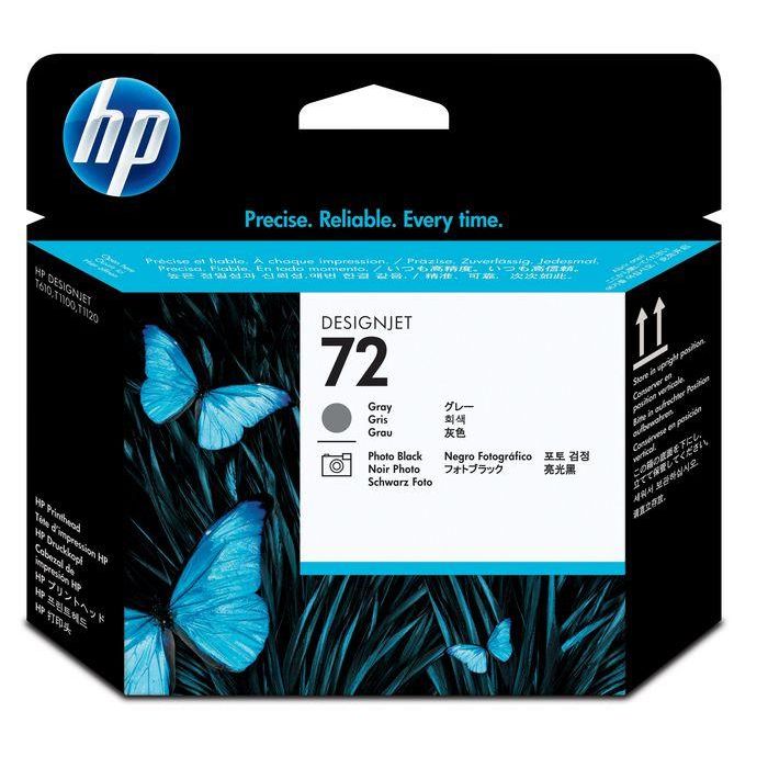 HP Designjet T610/1100 Cabezal gris y negro fotografico nº72 HP Designjet T610/1100 Cabezal gris y negro fotografico nº72