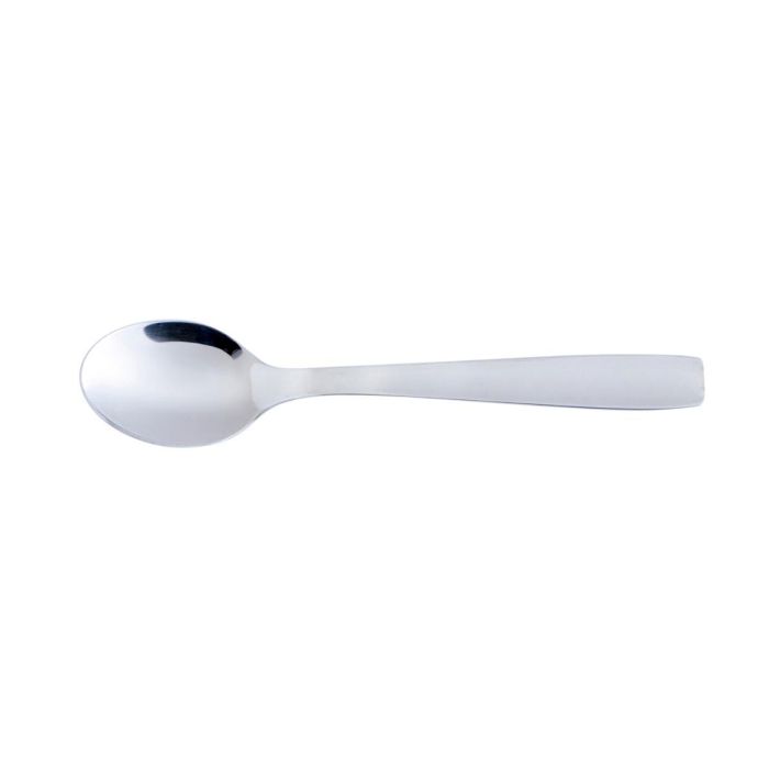 Quid Cucharas de Café Inox Hotel Acero Inoxidable Brillo Set de 12 Unidades 14 cm 1,2 mm Aptas para Lavavajillas