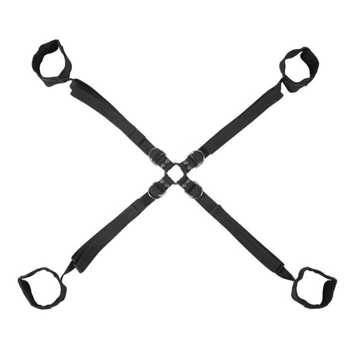 Set Erótico de Ataduras Sportsheets Velvet Noir 12