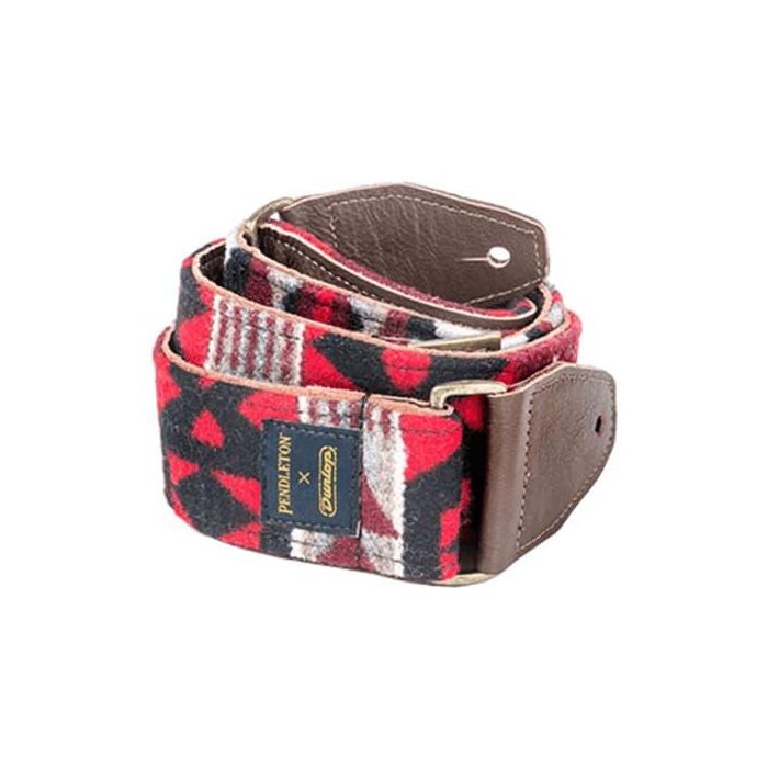 Dunlop Correa Guit/ Bajo La Paz Scarlet Pendleton Wool