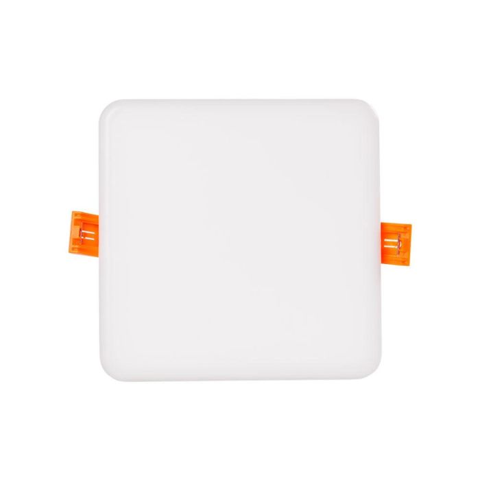 Placa LED Empotrable Cuadrada sin Marco Ultrafina 11W 883Lm 4000K Blanco Neutro IP66 Exterior 40.000H [LUM-NSDL-S125-W] 2