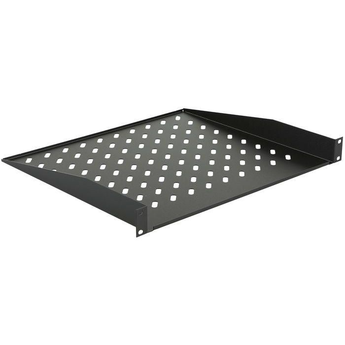 Lanview by Logon 1U 19" D=400mm RACK MOUNT SHELF BLACK Lanview by Logon 1U 19" D=400mm RACK MOUNT SHELF BLACK