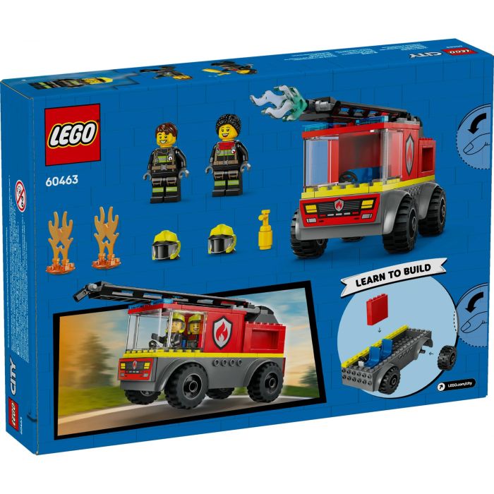 LEGO 60463 Camión de Bomberos con Escalera LEGO City, Set de Construcción para Niños 4+ años 12 LEGO 60463 Camión de Bomberos con Escalera LEGO City, Set de Construcción para Niños 4+ años 12