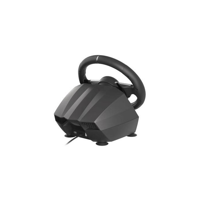 GENESIS Seaborg 400 Volante y Pedales USB Alámbrico con Vibración 900° para PC, Switch, PS3, PS4, Xbox 360, Xbox One, One S, One X Negro/Plata 6 GENESIS Seaborg 400 Volante y Pedales USB Alámbrico con Vibración 900° para PC, Switch, PS3, PS4, Xbox 360, Xbox One, One S, One X Negro/Plata 6