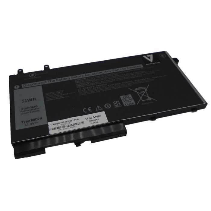 Batería para Portátil V7 D-W8GMW-V7E Negro 51 Wh 97 WH 8500 mAh Batería para Portátil V7 D-W8GMW-V7E Negro 51 Wh 97 WH 8500 mAh