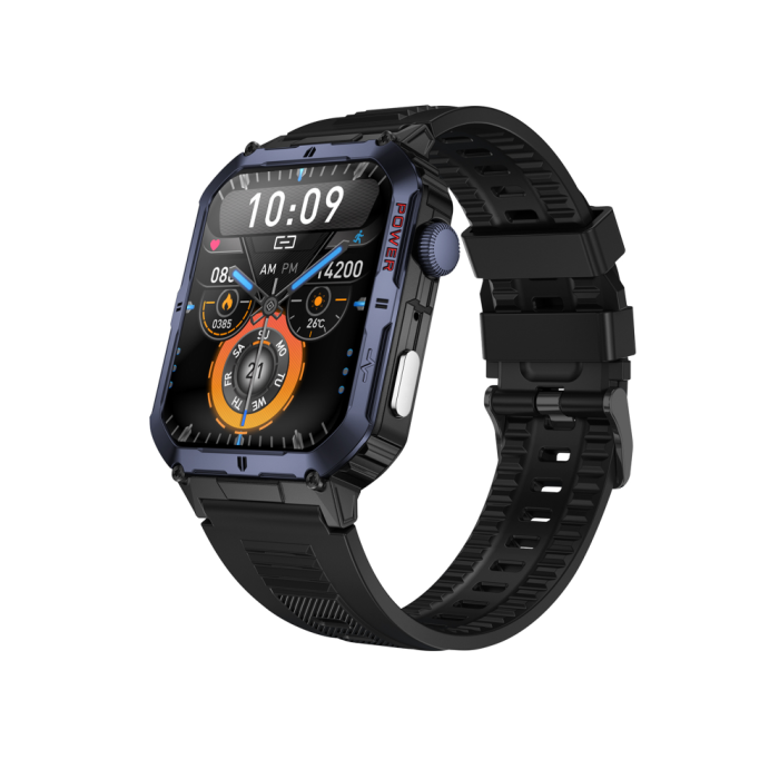 Trevi T-FIT 500 S 5,23 cm (2.06") AMOLED Digital Pantalla táctil Azul Trevi T-FIT 500 S 5,23 cm (2.06") AMOLED Digital Pantalla táctil Azul