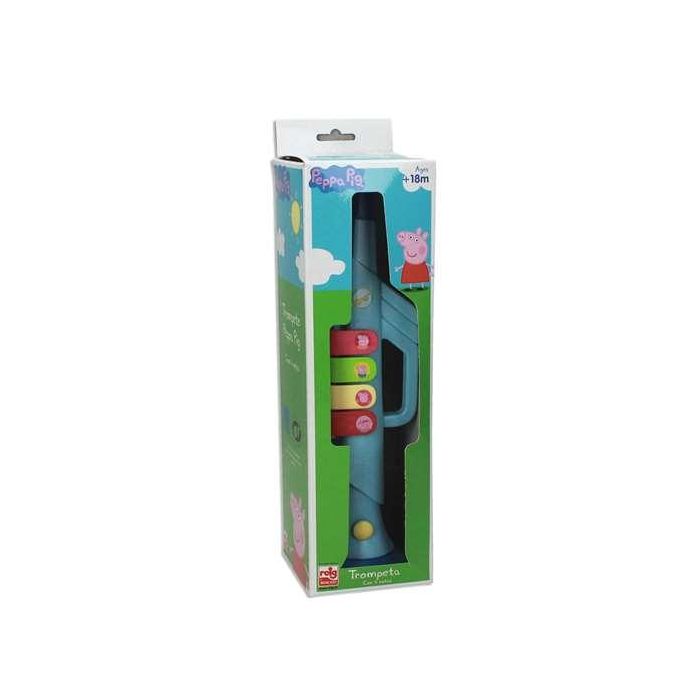 Trompeta 4 notas en estuche peppa pig 3 Trompeta 4 notas en estuche peppa pig 3