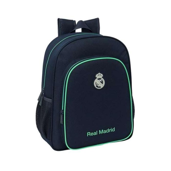 Mochila junior adapt.carro real madrid 2ª equipacion 25/26 32x38x12cm