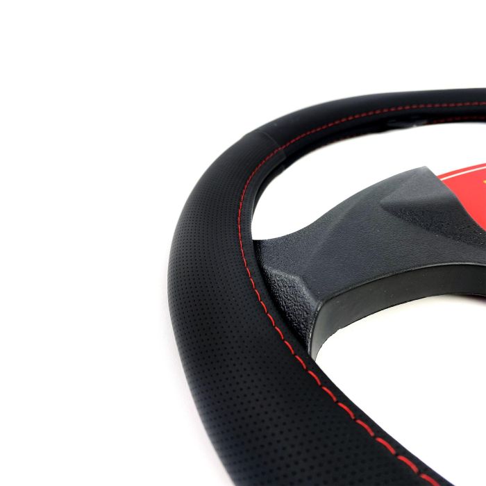 Funda Volante Momo Easy Universal Negro Y Rojo 38-39 cm MOMLSWC0EASBR 2 Funda Volante Momo Easy Universal Negro Y Rojo 38-39 cm MOMLSWC0EASBR 2