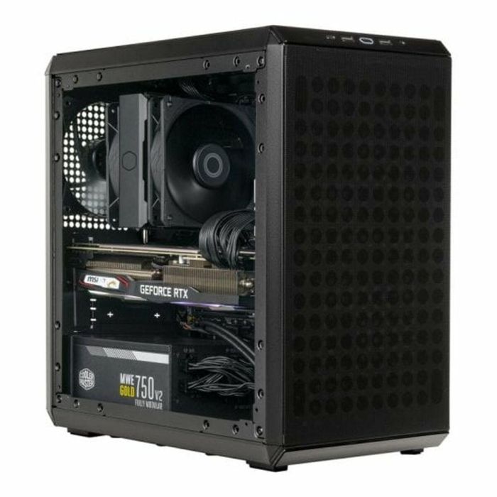 CoolerMaster MasterBox Q300L V2 (Black) Mini Torre PC - Micro ATX, Mini-ITX - Plástico, Acero, Vidrio Templado 2