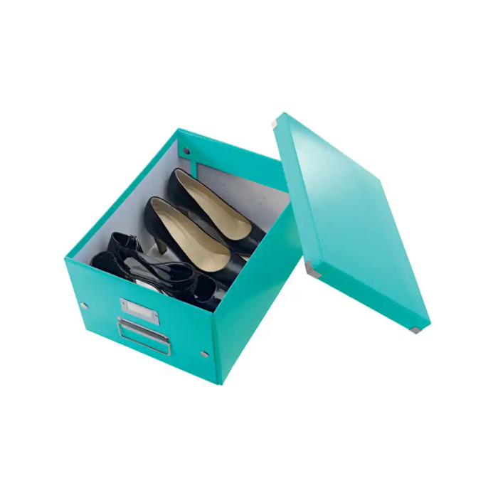 Leitz Caja de almacenamiento Click&Store mediana color turquesa 281x200x369 mm 6