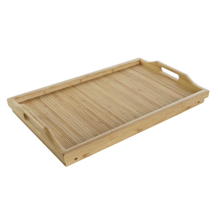 Bandeja Basicos DKD Home Decor Natural 30 x 24 x 64 cm 2