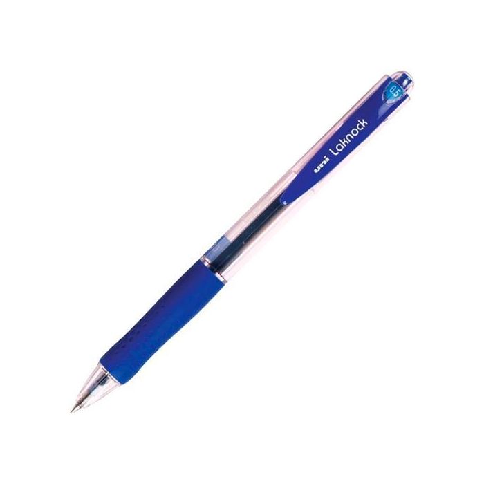 Uniball Rollerball Laknock Micro Sn-10005 0.5 mm Azul Caja 12 Ud