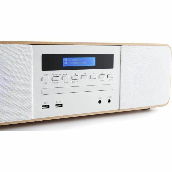 Thomson MIC201IBT Micro HiFi System - Bluetooth - Radio - CD - MP3 - USB - Blanco + Inducción 2