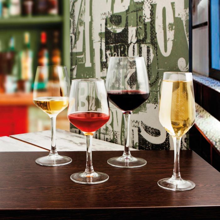 Arcoroc Copas de Vino Línea Lineal Juego de 6 de Vidrio Templado Extra Resistente 25 cL Transparentes Apto Lavavajillas Microondas 1 Arcoroc Copas de Vino Línea Lineal Juego de 6 de Vidrio Templado Extra Resistente 25 cL Transparentes Apto Lavavajillas Microondas 1