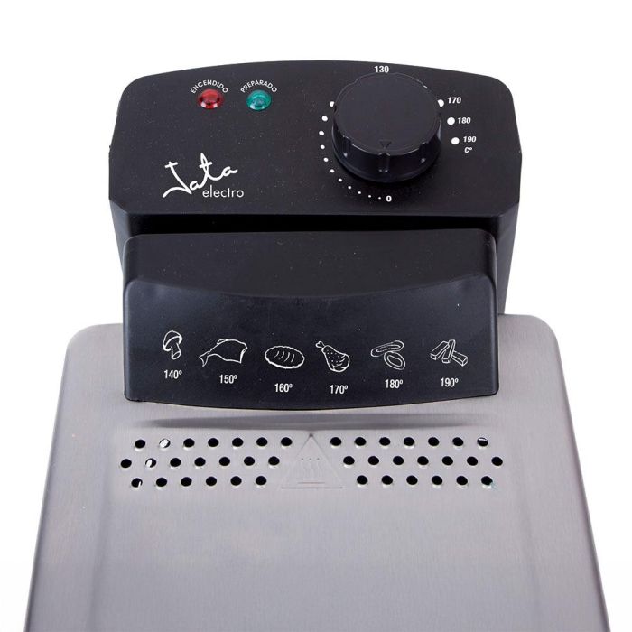 Jata Hogar Freidora 3,2 l 2000 w Acero Inoxidable, Desmontable, Cool Zone, Antimezcla de Sabores 3 Jata Hogar Freidora 3,2 l 2000 w Acero Inoxidable, Desmontable, Cool Zone, Antimezcla de Sabores 3