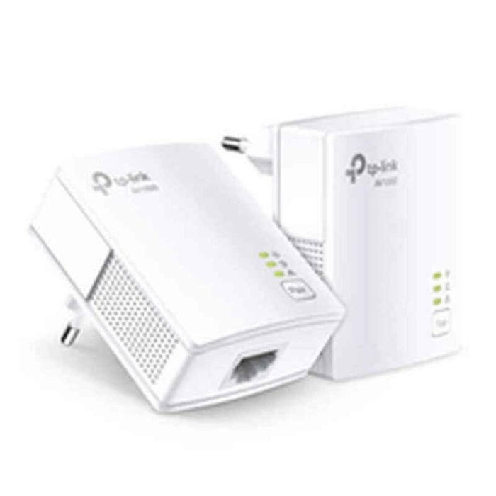 TP-Link TL-PA7017 KIT Adaptador Powerline PLC Gigabit Ethernet 1000 Mbps para Extender Red por Cable, Kit Doble, Blanco