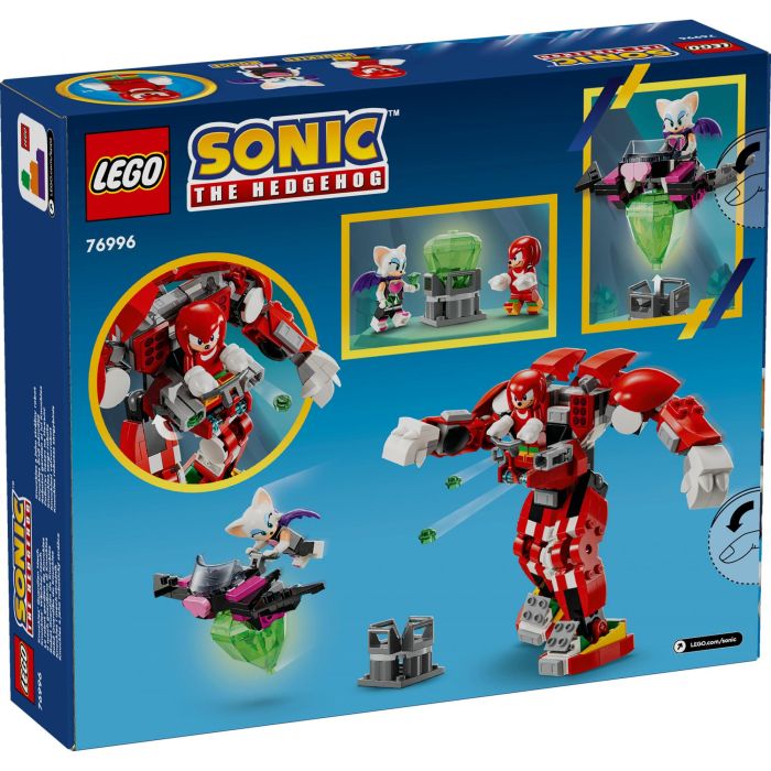 Lego 76996 Robot Guardián de Knuckles – Set de Construcción LEGO Sonic The Hedgehog, Juguete de Aventura para Niños +8 Años 12 Lego 76996 Robot Guardián de Knuckles – Set de Construcción LEGO Sonic The Hedgehog, Juguete de Aventura para Niños +8 Años 12