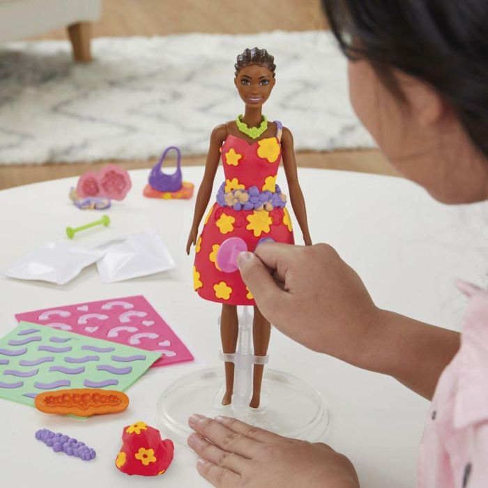 Juego de Plastilina Play-Doh Barbie FLowers & Florals Multicolor 1 Juego de Plastilina Play-Doh Barbie FLowers & Florals Multicolor 1