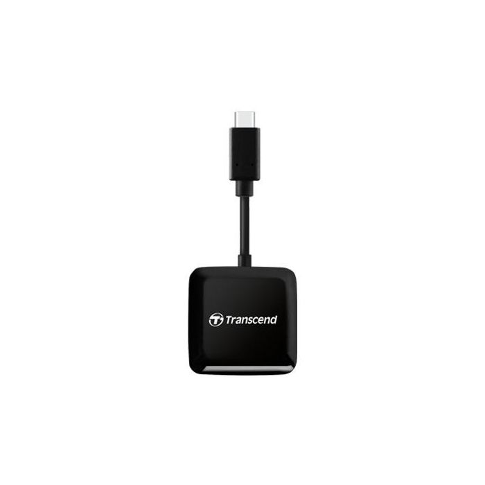 Transcend TS-RDC3 Lector de Tarjetas SD/microSD USB 3.2 Tipo C Negro 1
