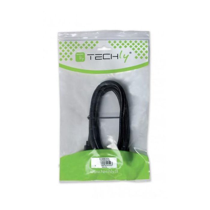 Techly Cable de Vídeo HDMI Macho a DVI-D Macho 1.8m, Soporta 720p 1080i 1080p/60, Contactos Dorados, Blindado 4