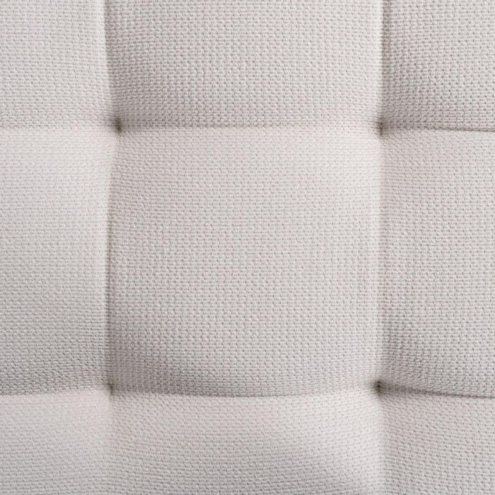 Chaise-Lounger Crema Tejido-Metal 168 X 90 X 82 cm