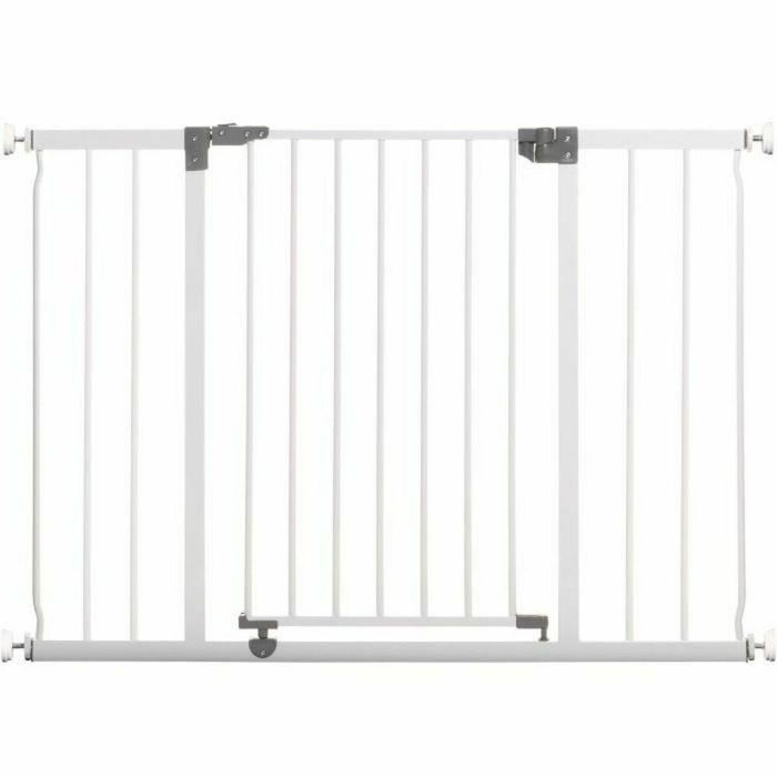 DREAMBABY Barrera de seguridad Extra grande LIBERTY - Por presión - L 99/105.5 x H 75 cm - Blanco