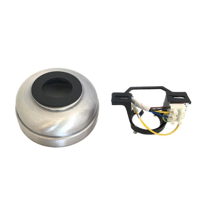 Edm Floron Recambio Ventilador Aluminio Ø 131 x 56 mm Cromado Ref.33807