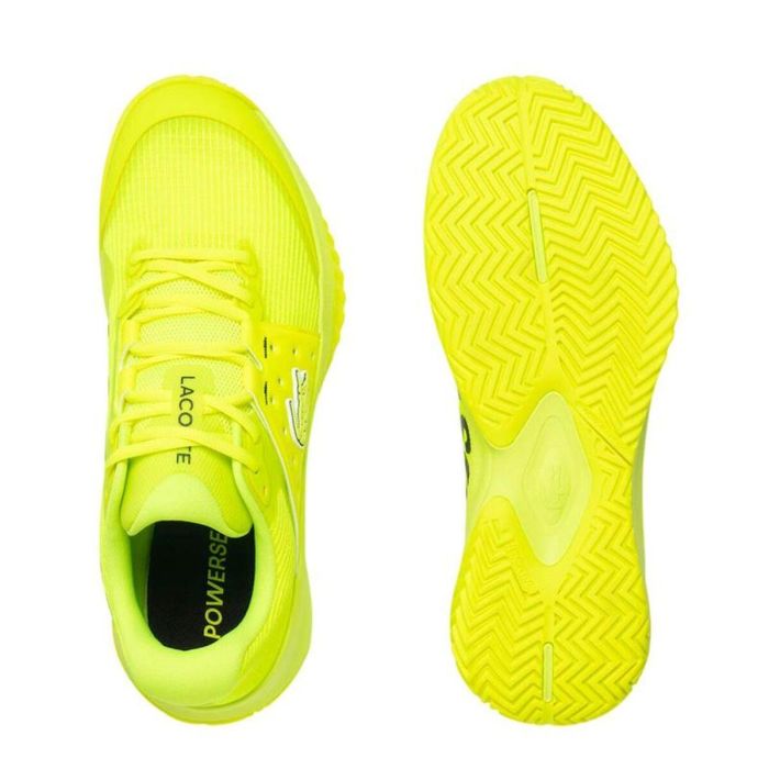 Zapatillas de Tenis para Hombre Lacoste Power Serve Amarillo S 3