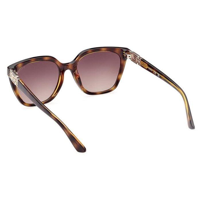 Guess GU7870 52F Gafas de Sol Mujer Cuadradas Montura Inyectada Dark Havana Cristales Gradient Brown 145mm Patillas 1