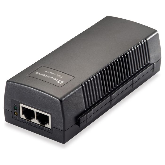 Level One POI-2012 Inyector PoE 15.4W Adaptador de Corriente por Ethernet 0 Level One POI-2012 Inyector PoE 15.4W Adaptador de Corriente por Ethernet 0