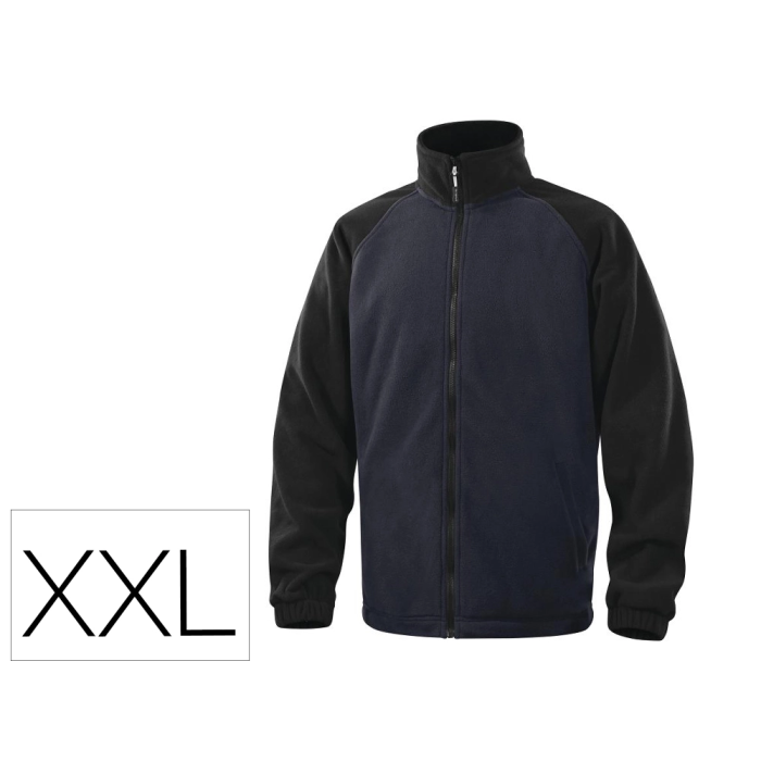 Deltaplus Chaqueta Polar con Cremallera 2 Bolsillos Azul Talla XXL 0 Deltaplus Chaqueta Polar con Cremallera 2 Bolsillos Azul Talla XXL 0