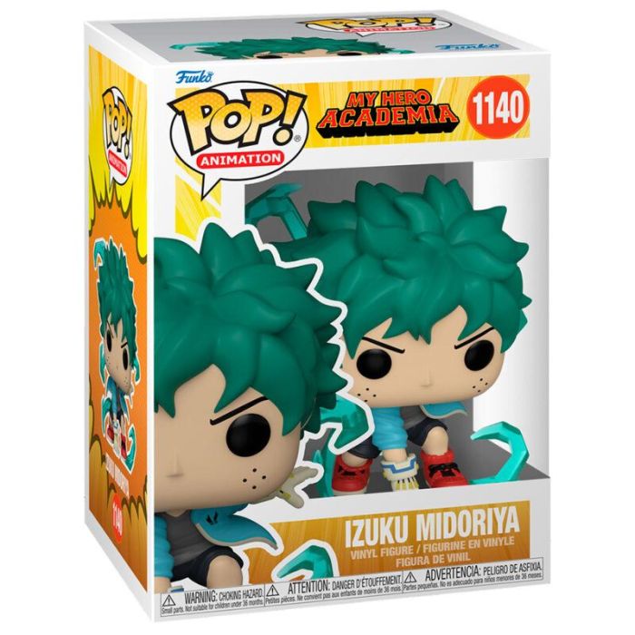 Funko Pop 58035 Figura de Vinilo My Heroe Academia Deku con Guantes 9 cm 1