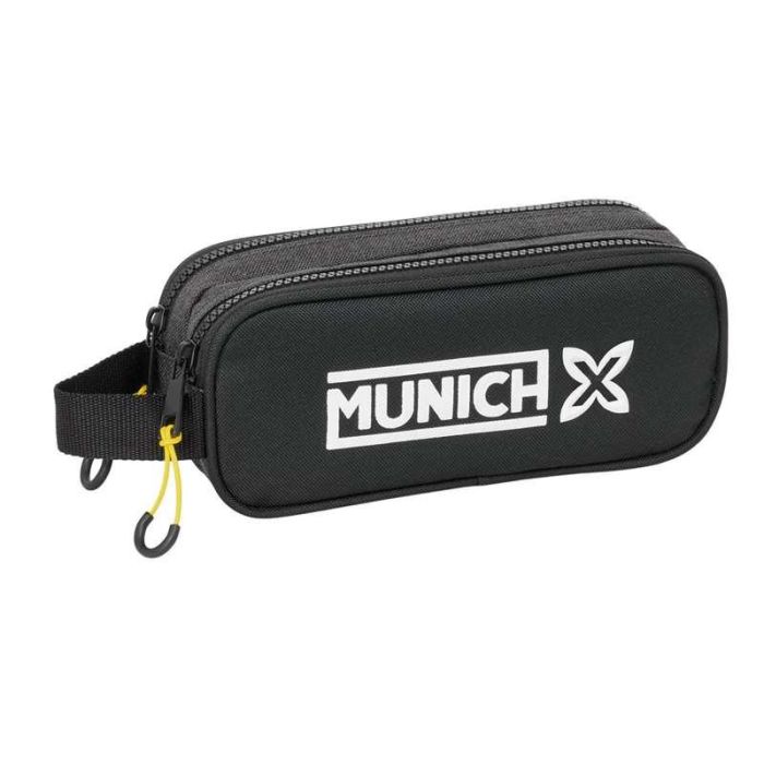 Bolso Escolar Portatodo Safta Doble Munich Topo 80x210x60 mm Bolso Escolar Portatodo Safta Doble Munich Topo 80x210x60 mm