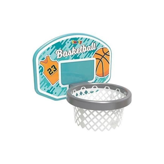 Smoby - Canasta de baloncesto - Accesorio tobogán Smoby - 3 en 1 - A partir de 3 años