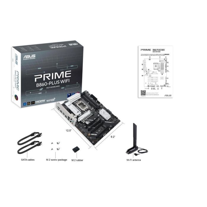 ASUS 90MB1K50-M0EAY0 PRIME B860-PLUS WiFi Placa Base ATX Intel B860 LGA 1851 DDR5 para Intel Core Ultra Series 2 4 ASUS 90MB1K50-M0EAY0 PRIME B860-PLUS WiFi Placa Base ATX Intel B860 LGA 1851 DDR5 para Intel Core Ultra Series 2 4