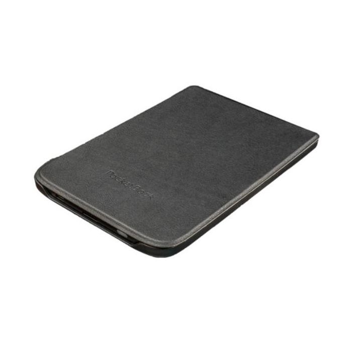 Pocketbook Funda Serie Shell Negro para Basic 4, Basic Lux 4, Basic Lux 3, Basic Lux 2, Touch Lux 4, Touch Lux 5, Touch HD 3, Color 1