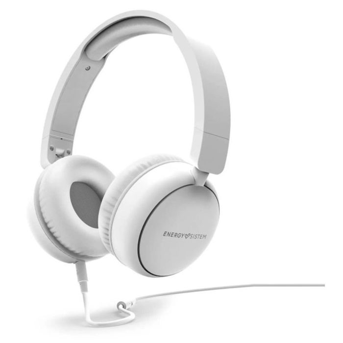 Energy Sistem Auriculares Funvibe Jack 3.5 mm Alámbrico Circumaural Micrófono Integrado Uso Diario Blanco