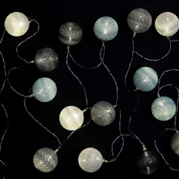 Home Deco Factory Guirnalda Luz 20 Led Azul/Gris 5