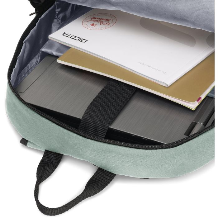Dicota B2 Mochila BASE XX para Portátil 15.6 pulgadas, Ligera, Gris Claro, con Bolsillos y Asa, 20L 4 Dicota B2 Mochila BASE XX para Portátil 15.6 pulgadas, Ligera, Gris Claro, con Bolsillos y Asa, 20L 4