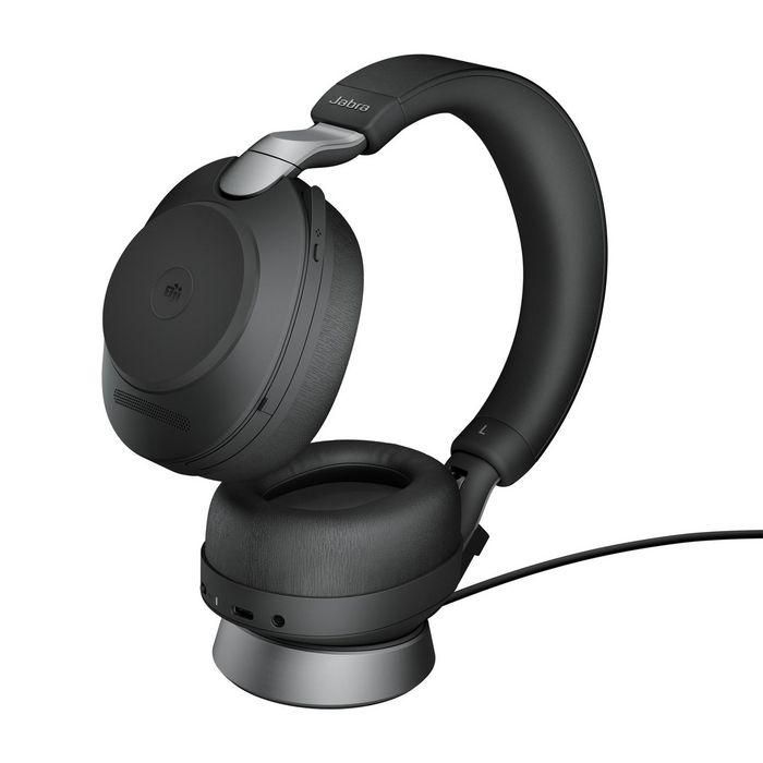 Jabra Evolve2 85 Stereo MS + Ladestation + Link 380 USB-A, Auriculares Inalámbrico y Alámbrico, Negro, Certificado para Microsoft Teams 2 Jabra Evolve2 85 Stereo MS + Ladestation + Link 380 USB-A, Auriculares Inalámbrico y Alámbrico, Negro, Certificado para Microsoft Teams 2