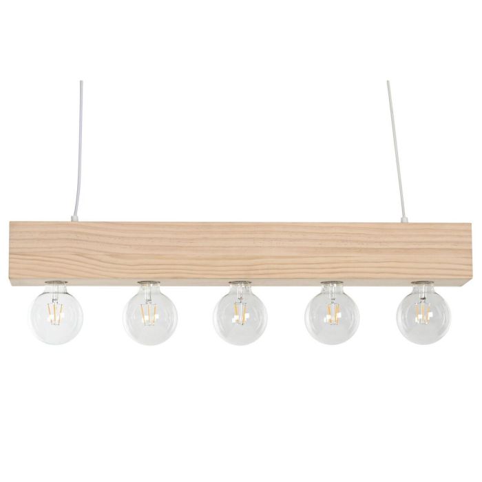 Lampara Techo Urban DKD Home Decor Marron Claro Blanco 10 x 30 x 80 cm 3 Lampara Techo Urban DKD Home Decor Marron Claro Blanco 10 x 30 x 80 cm 3