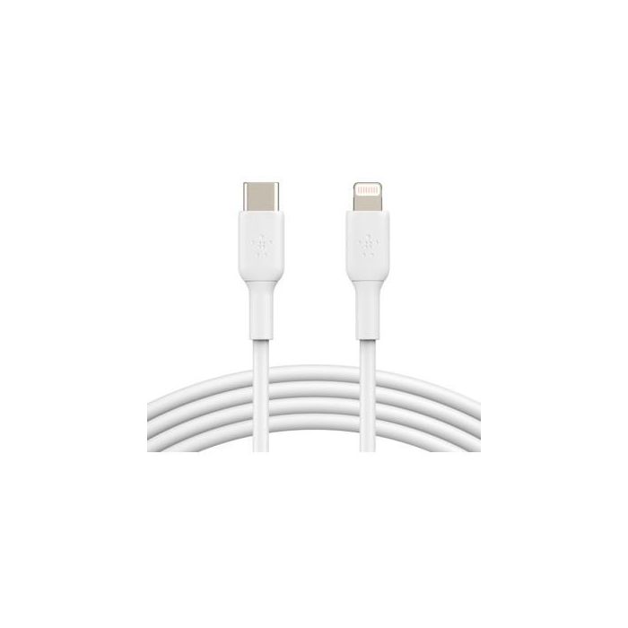 Cable USB-C a Lightning Belkin CAA003BT1MWH 1 m